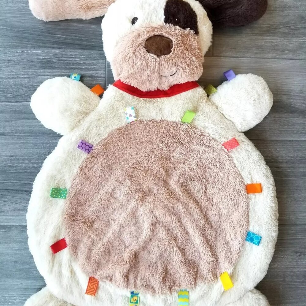 TAGGIES MARY MEYER DOG PLUSH "BUDDY" BABY FLOOR PLAY MAT LARGE 32" x 23" RETIRED - Picture 2 of 10